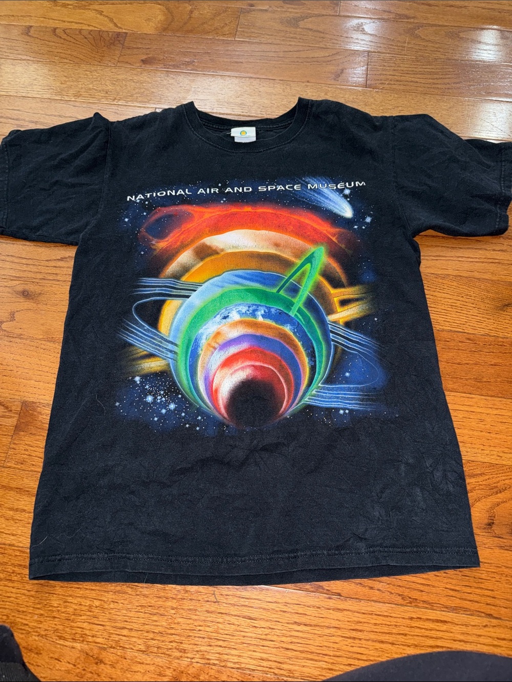 Bo gave National Air and Space Museum Black Graphic Short Sleeve Tee